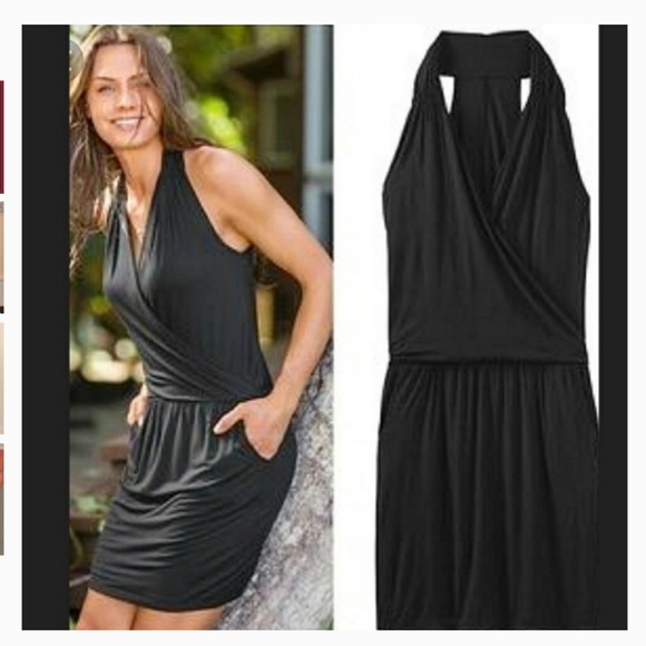 Athleta Dresses & Skirts - Athleta Black Soft and Stretchy Dress - M - NWT